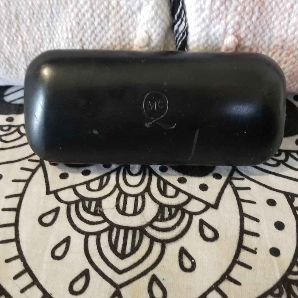 Authentic! Alexander McQueen AMQ Black Case. Case Only!.